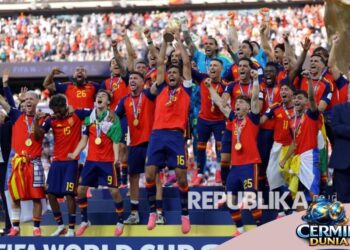 Spanyol Jadi Raja Sepak Bola Dunia dengan 16 Gelar dalam 5 Tahun