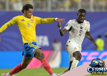 Kolombia Tundukkan Ghana 1-0, Lolos ke 16 Besar Piala Dunia