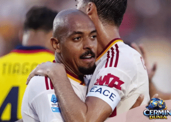 Lecce vs AS Roma 0-4: Malen Jadi Bintang Kemenangan Roma